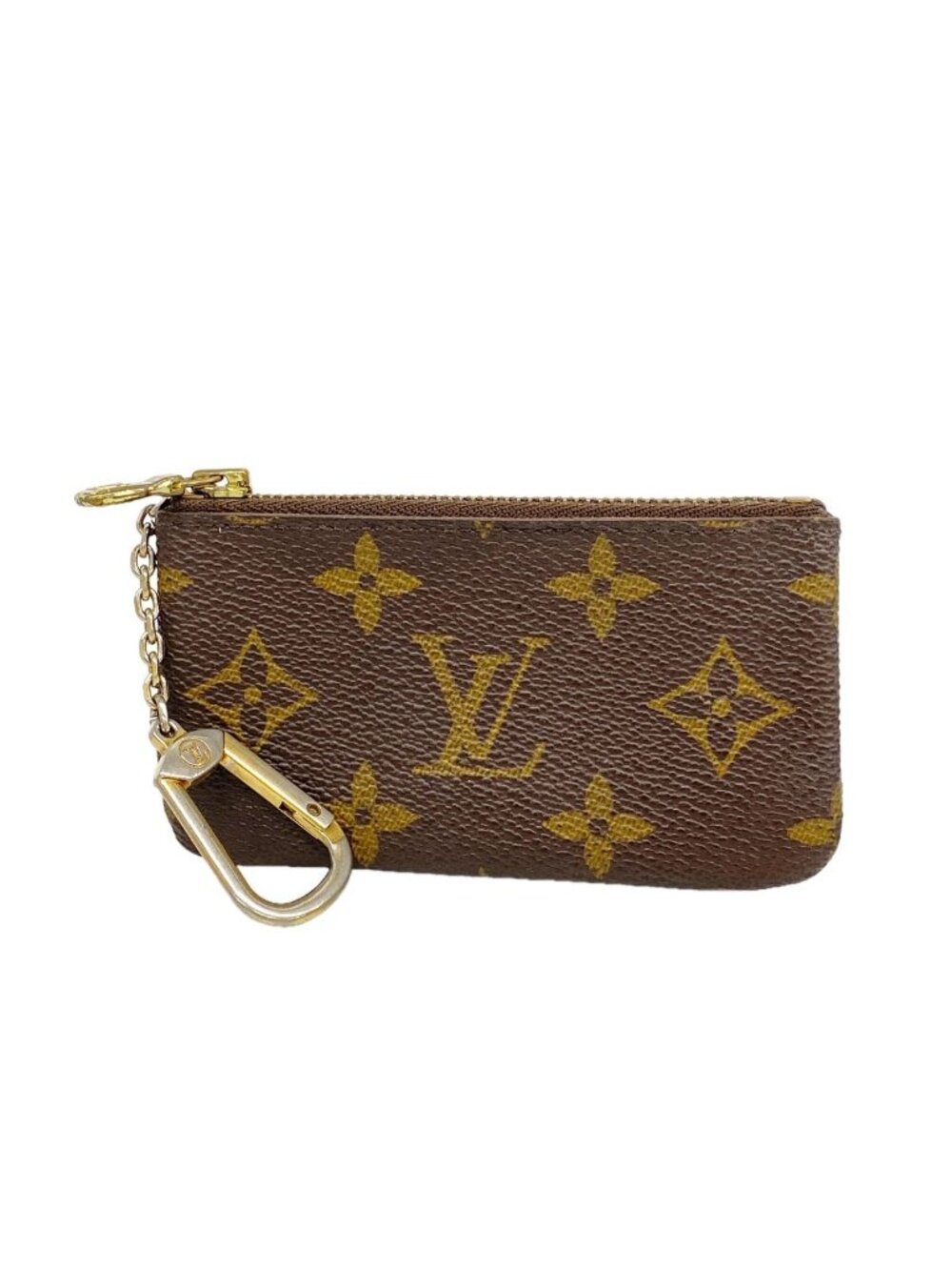 Louis Vuitton Coin Purse Monogram Pochette Cles Brown